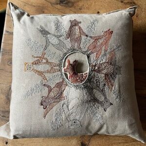 Coral and Tusk "Fall Gathering" Pocket Pillow